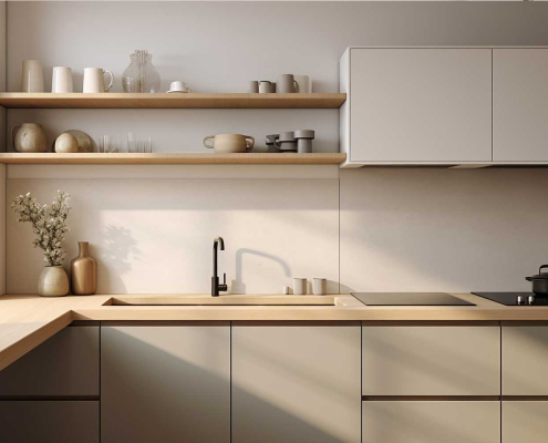 cabinet02 客製系統櫃細節與五金收邊特寫