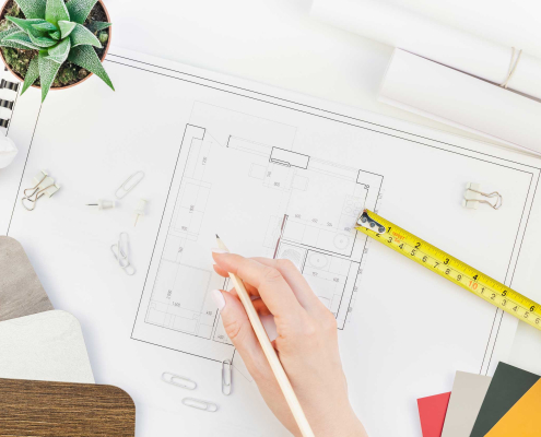 工程排程甘特圖與現場驗收照片