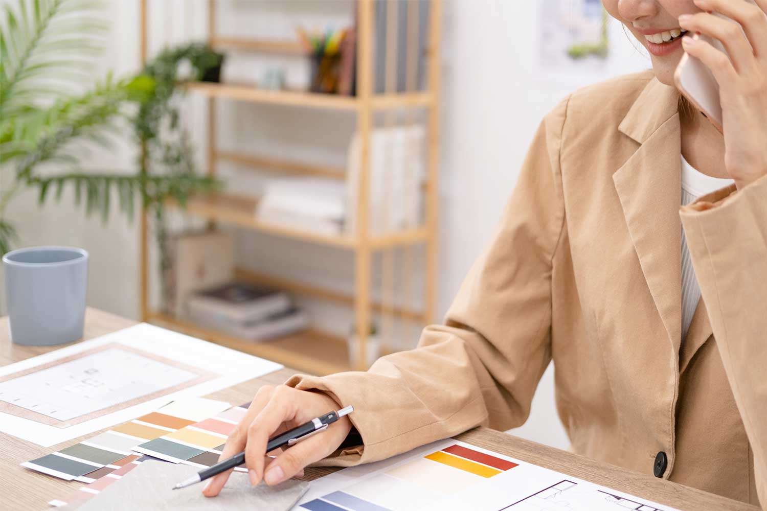 工程排程甘特圖與現場驗收照片